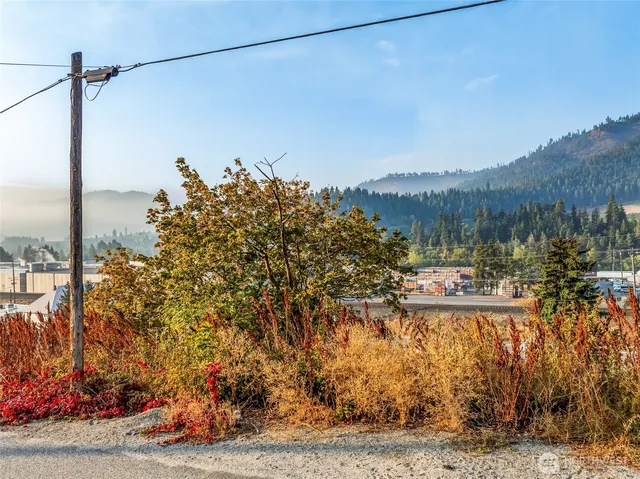 a view of lake with mountain