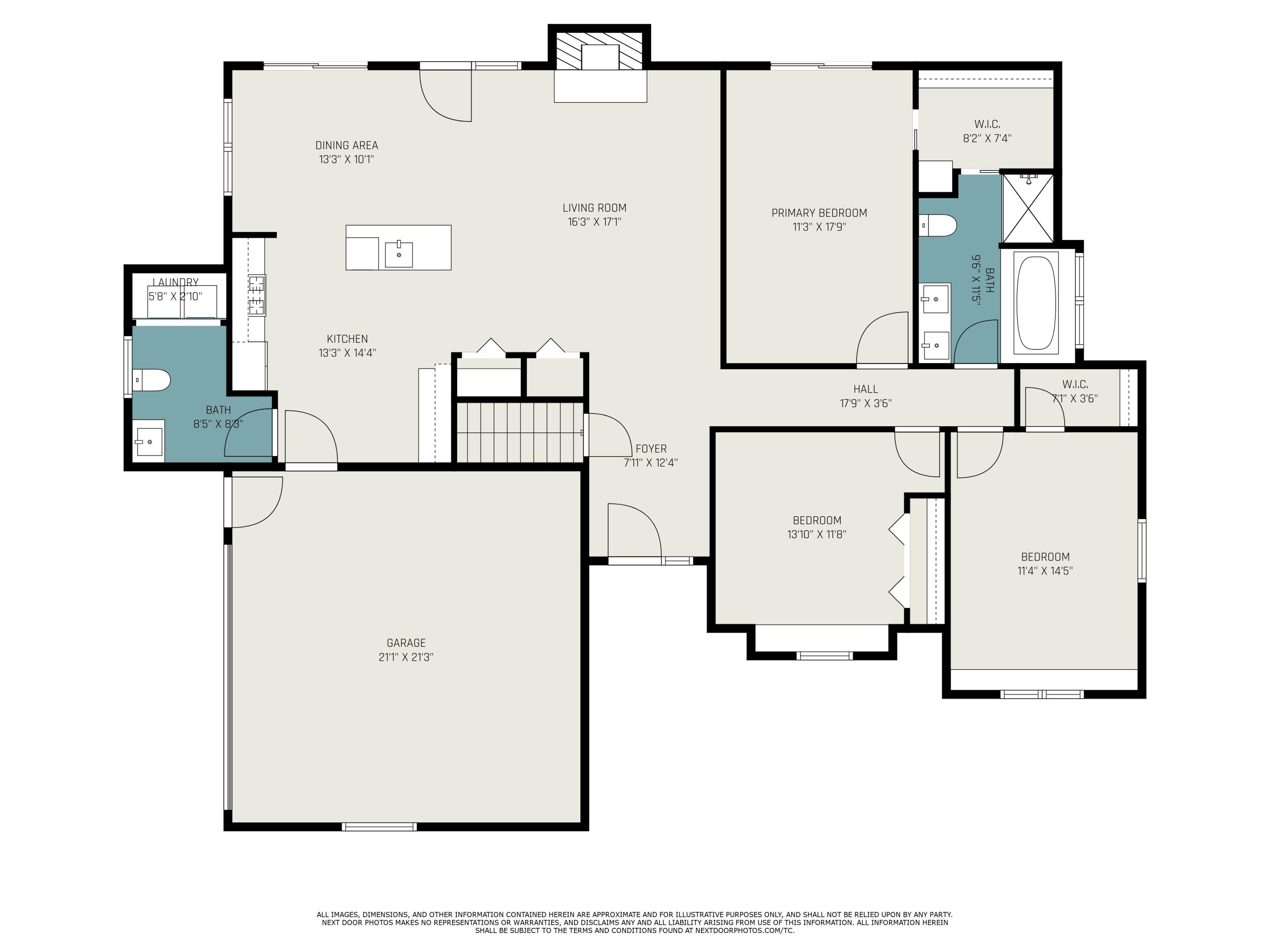 9020 5 Mile Road Northeast Ada, MI 49301 - Photo 41 of 42 Main Level Floor Plan