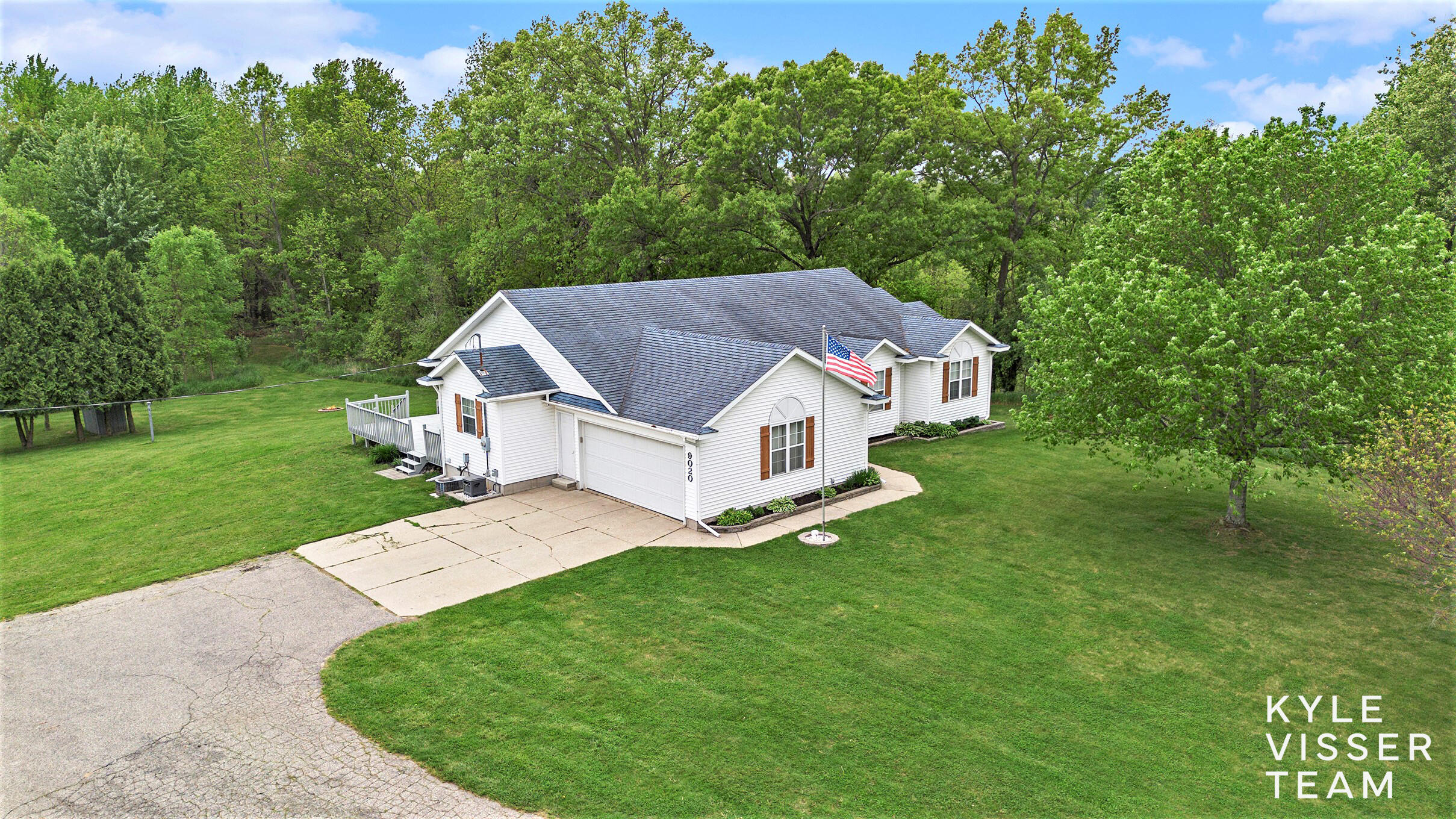 9020 5 Mile Road Northeast Ada, MI 49301 - Photo 3 of 42 Aerial
