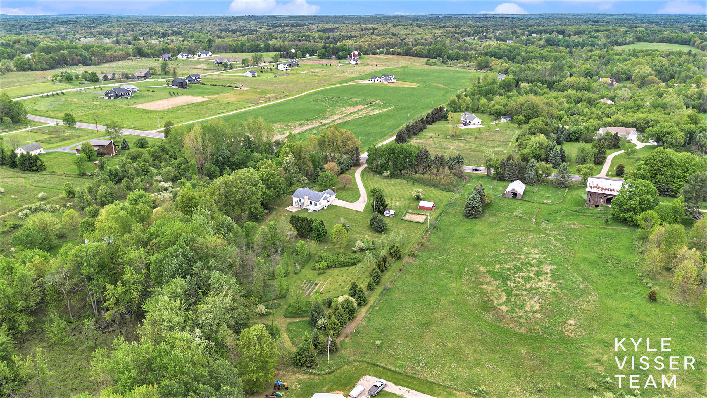 9020 5 Mile Road Northeast Ada, MI 49301 - Photo 38 of 42 Aerial