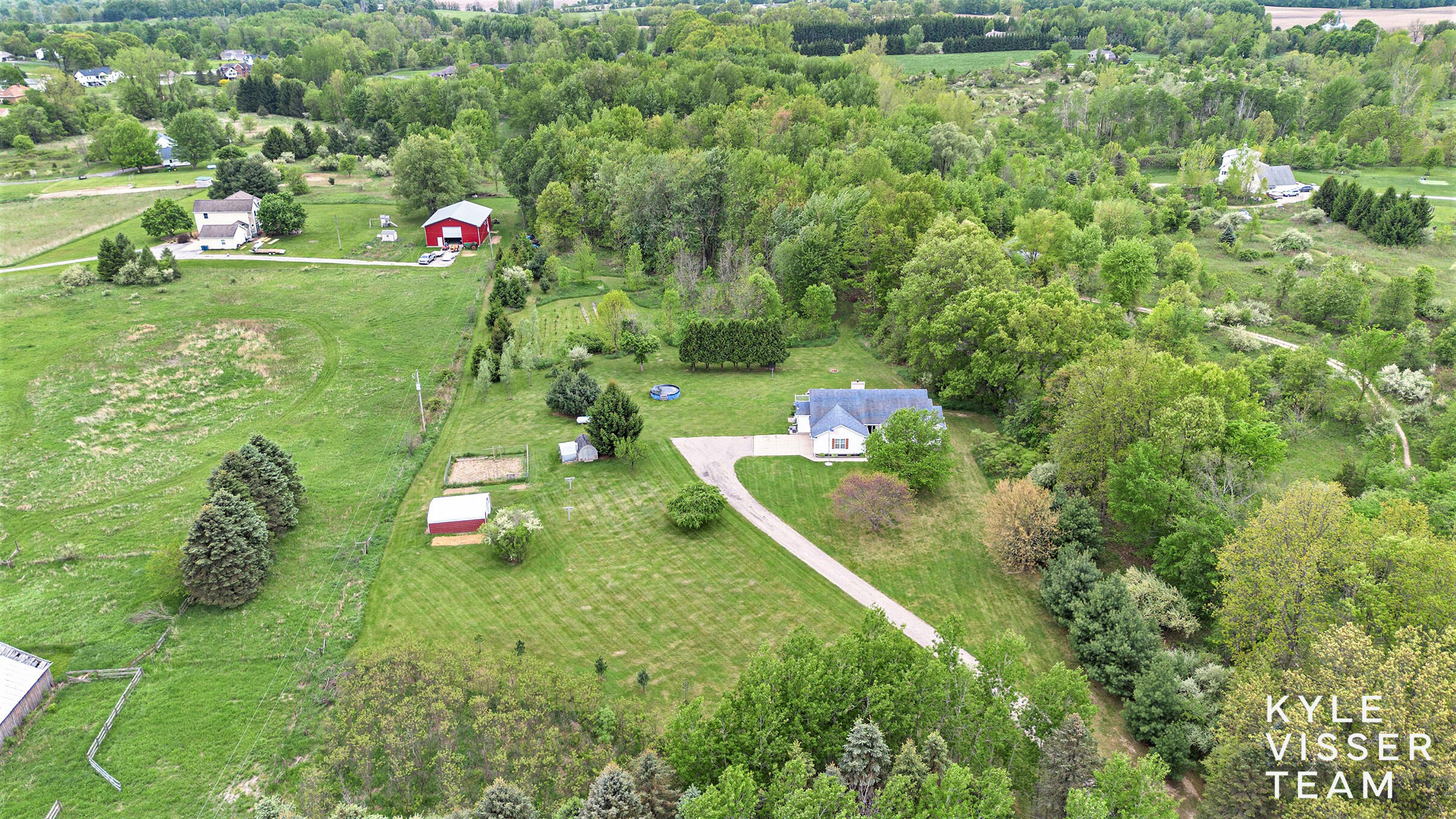 9020 5 Mile Road Northeast Ada, MI 49301 - Photo 39 of 42 Aerial
