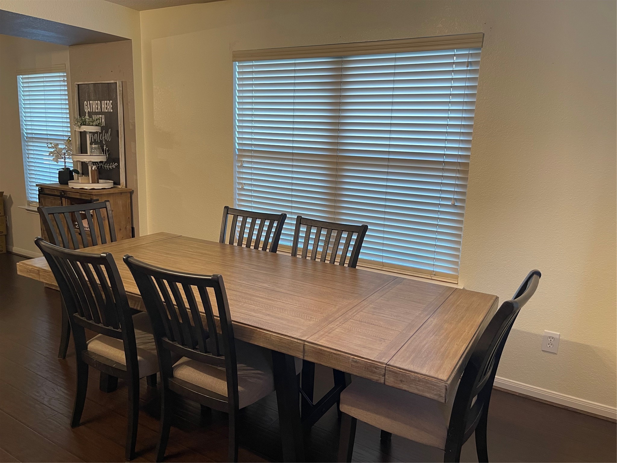 3310 Legends Wild Drive Spring, TX 77386 - Photo 15 of 40 a view of a dining room with furniture and wooden floor