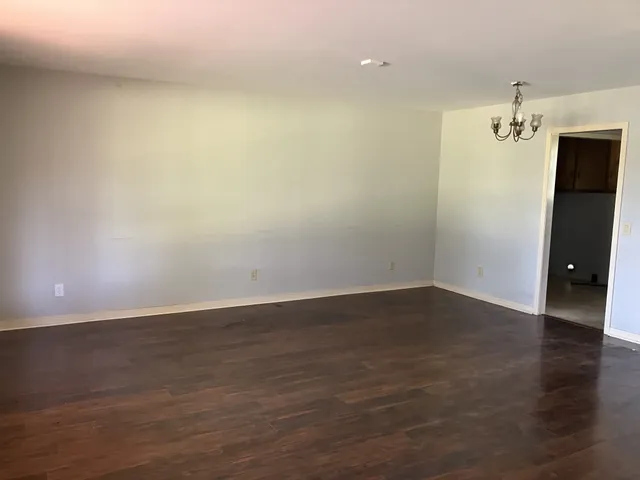 wooden floor in an empty room