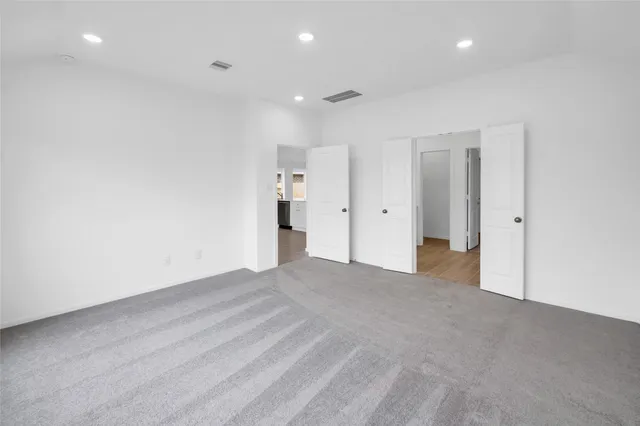 a view of empty room