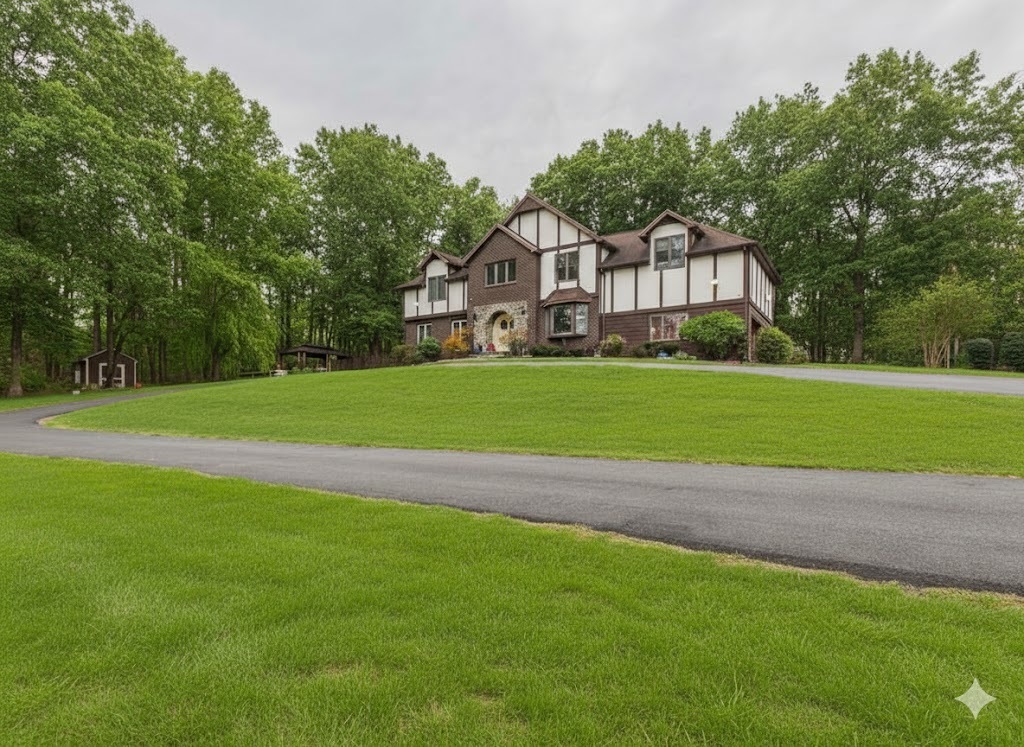 6 Holley Lane Prospect, CT 06712 - Photo 1 of 1 a front view of a house with a garden and trees