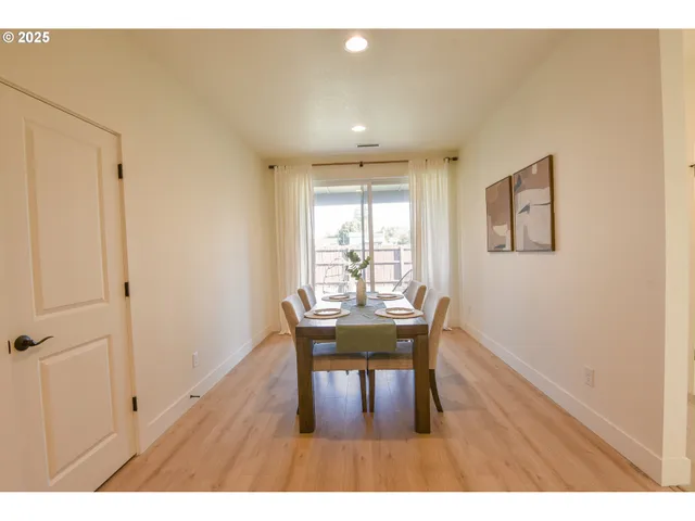 a workspace with furniture and window