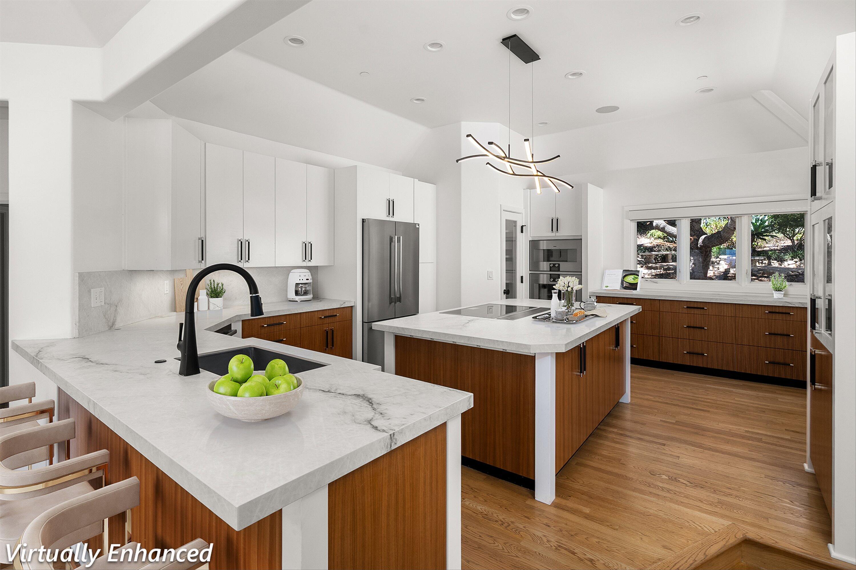 2850 Torito Road Montecito, CA 93108 - Photo 11 of 26 Kitchen Enhanced