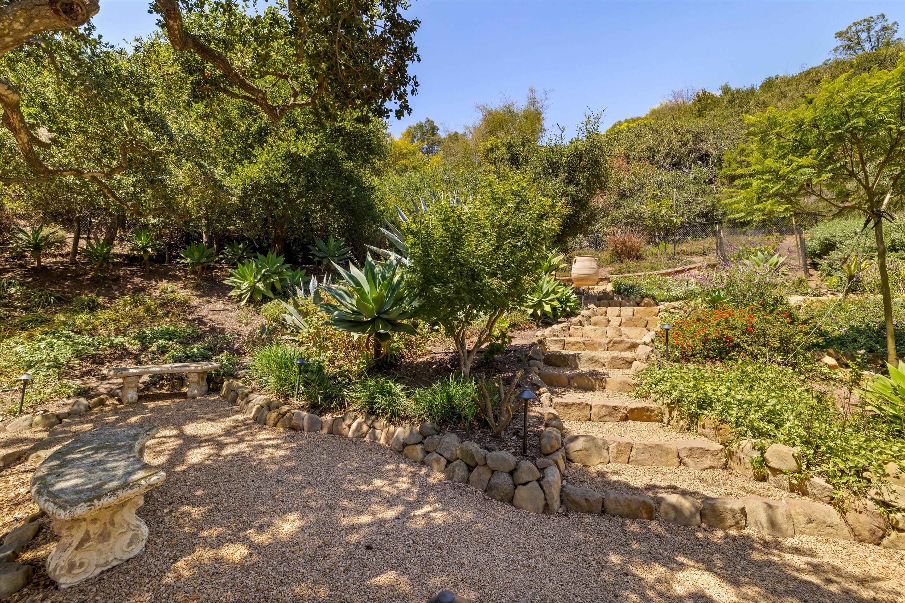 2850 Torito Road Montecito, CA 93108 - Photo 25 of 26 Rear Garden