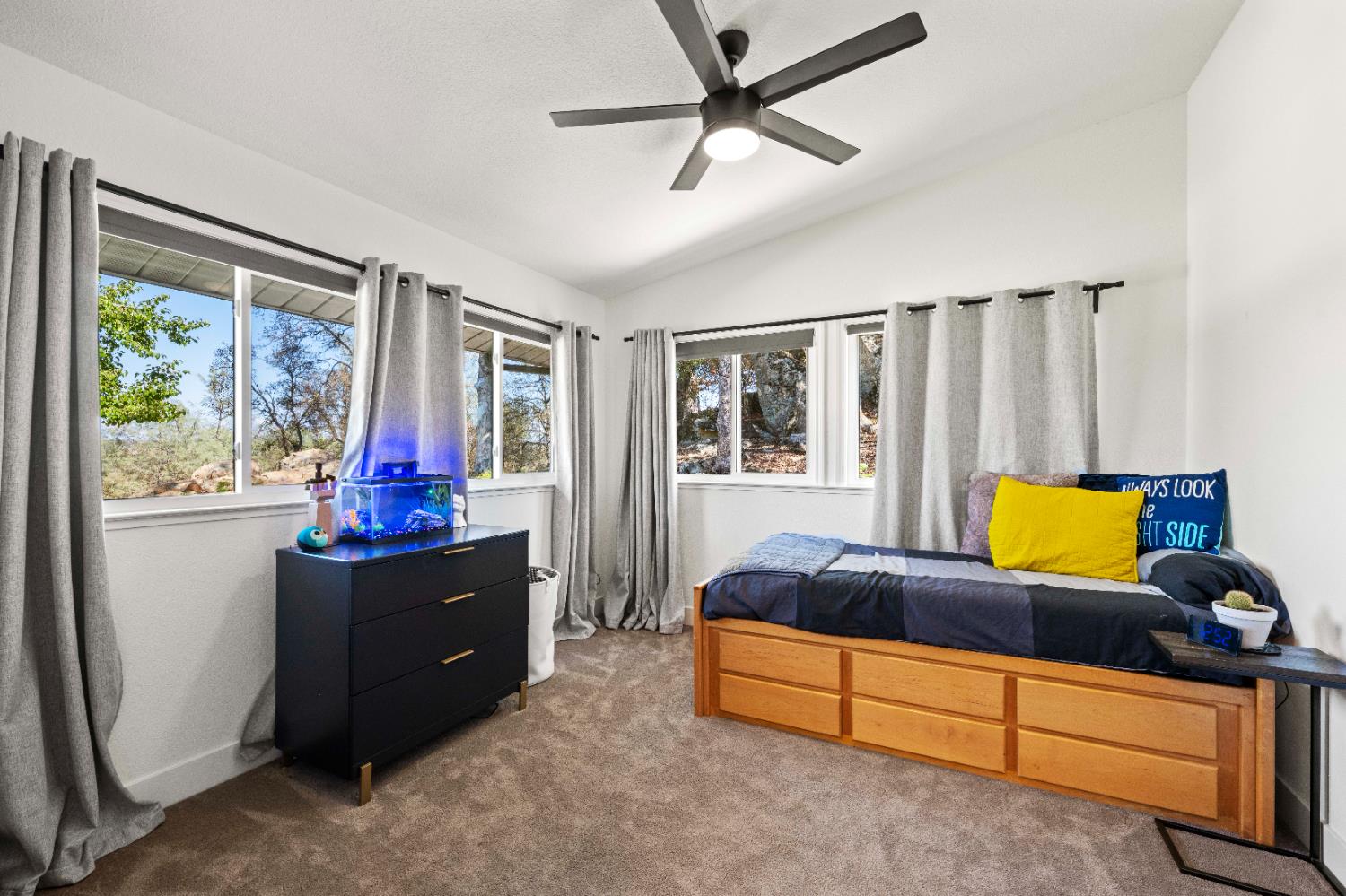8155 Hubbard Road Auburn, CA 95602 - Photo 22 of 74 a bed room with furniture and a window