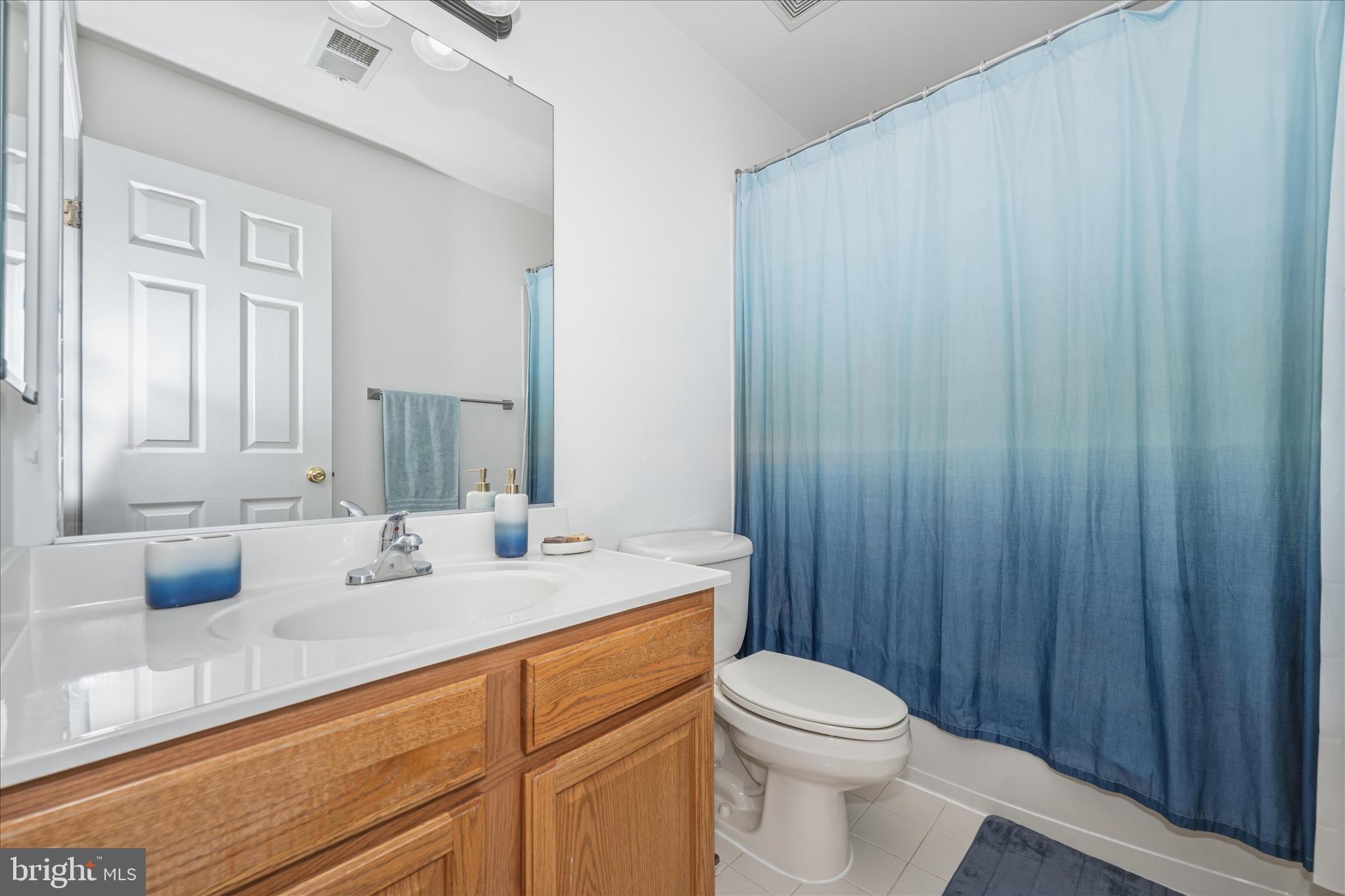 21 Inkberry Circle Gaithersburg, MD 20877 - Photo 39 of 51 a bathroom with a sink a toilet and shower