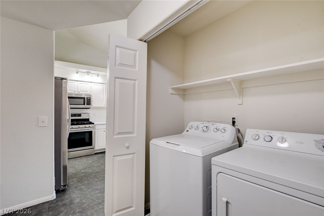 337 Manti Place, Unit 271 Henderson, NV 89014 - Photo 11 of 33 Washer & Dryer behind doors