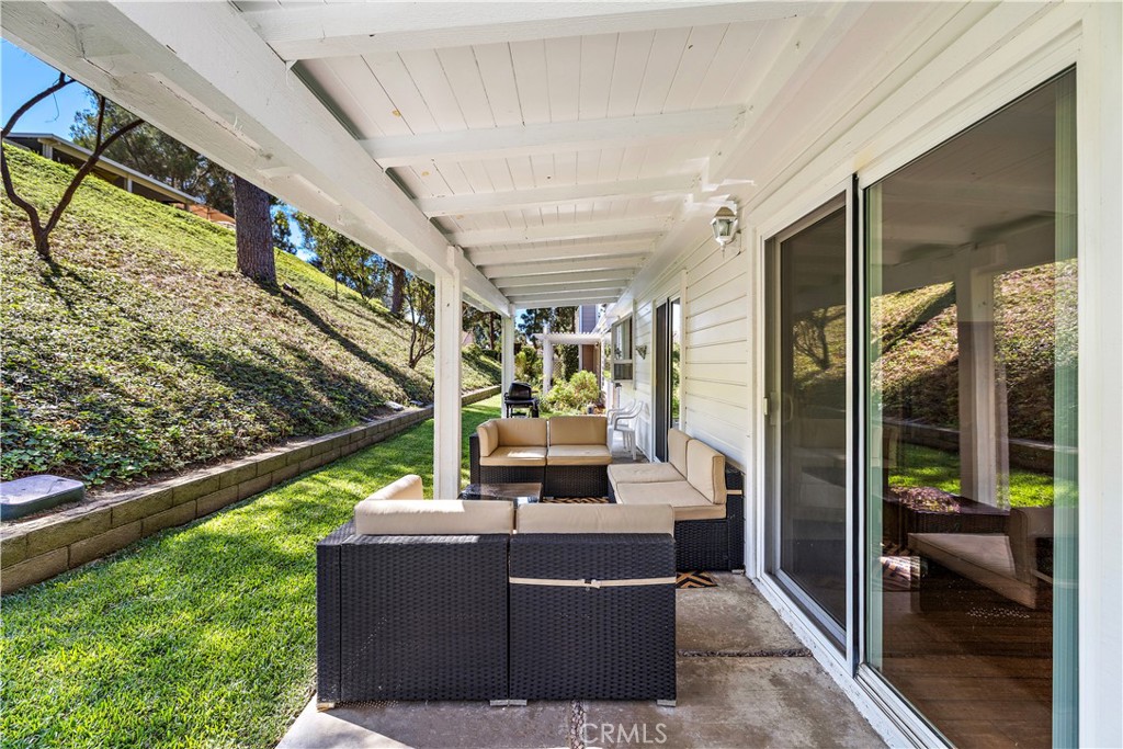 23323 El Greco Mission Viejo, CA 92692 - Photo 33 of 63 Secluded private patio including the furniture