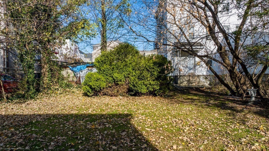 772 Globe Street Fall River, MA 02724 - Photo 7 of 23 a view of a yard with plants and trees