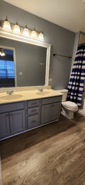 24113 Walnut Circle Plainfield, IL 60585 - Photo 18 of 21 a bathroom with a sink toilet and mirror