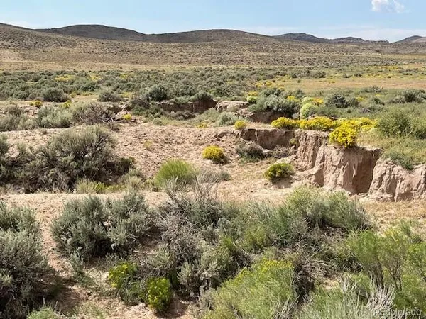 a view of a city with mountains in the background