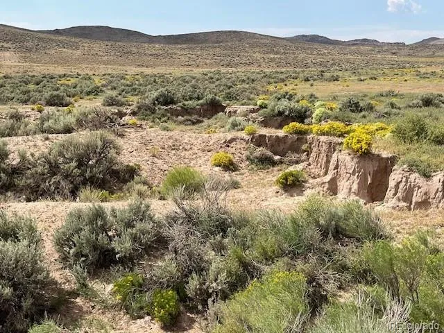 a view of a city with mountains in the background