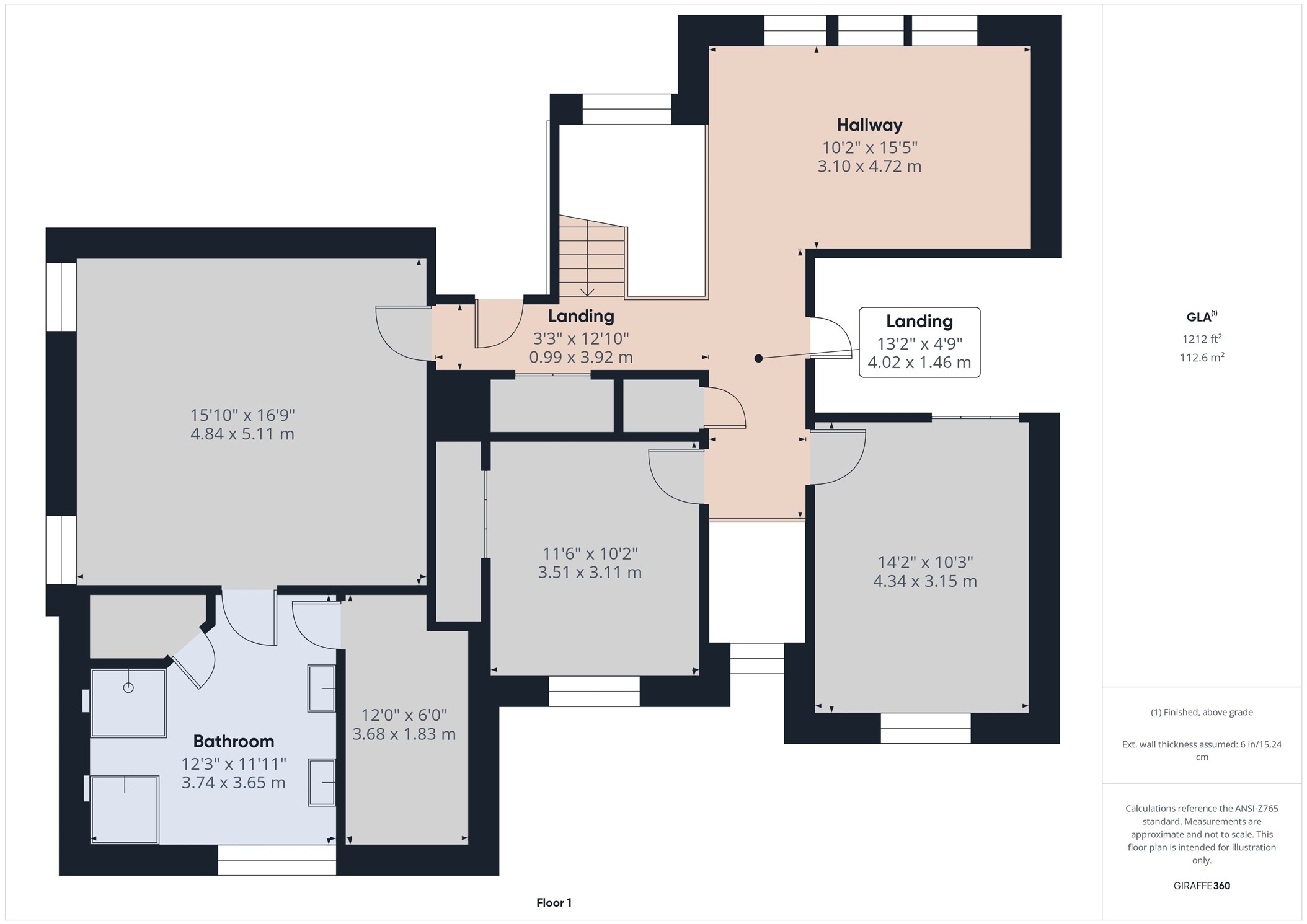 7107 Seminole Street Baytown, TX 77521 - Photo 33 of 33 Upper Level Floor Plan