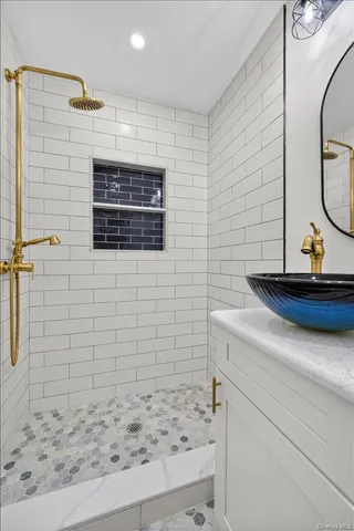 a view of balcony with wooden floor and fence