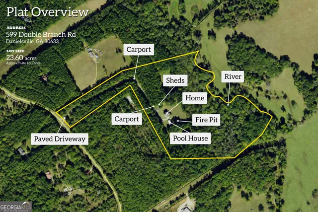 $830,000 | 599 Double Branch Road, Danielsville, GA 30633