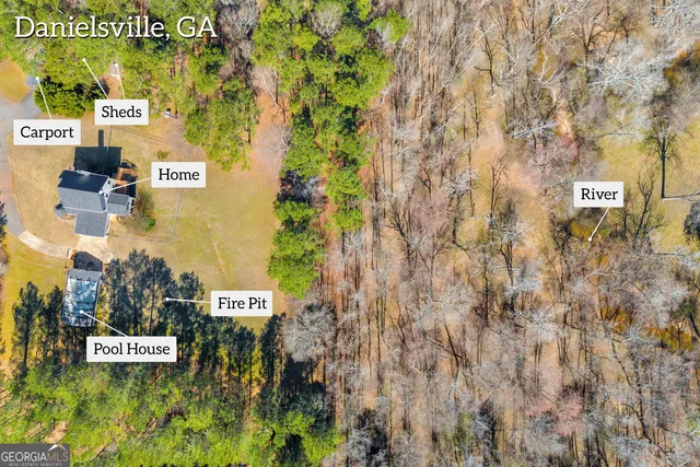 $830,000 | 599 Double Branch Road, Danielsville, GA 30633