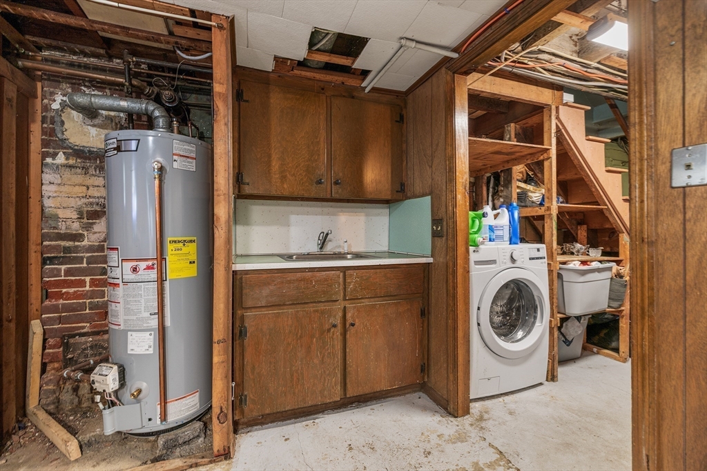 4 State Street, Unit 4 Milford, MA 01757 - Photo 20 of 23 a utility room with dryer and washer