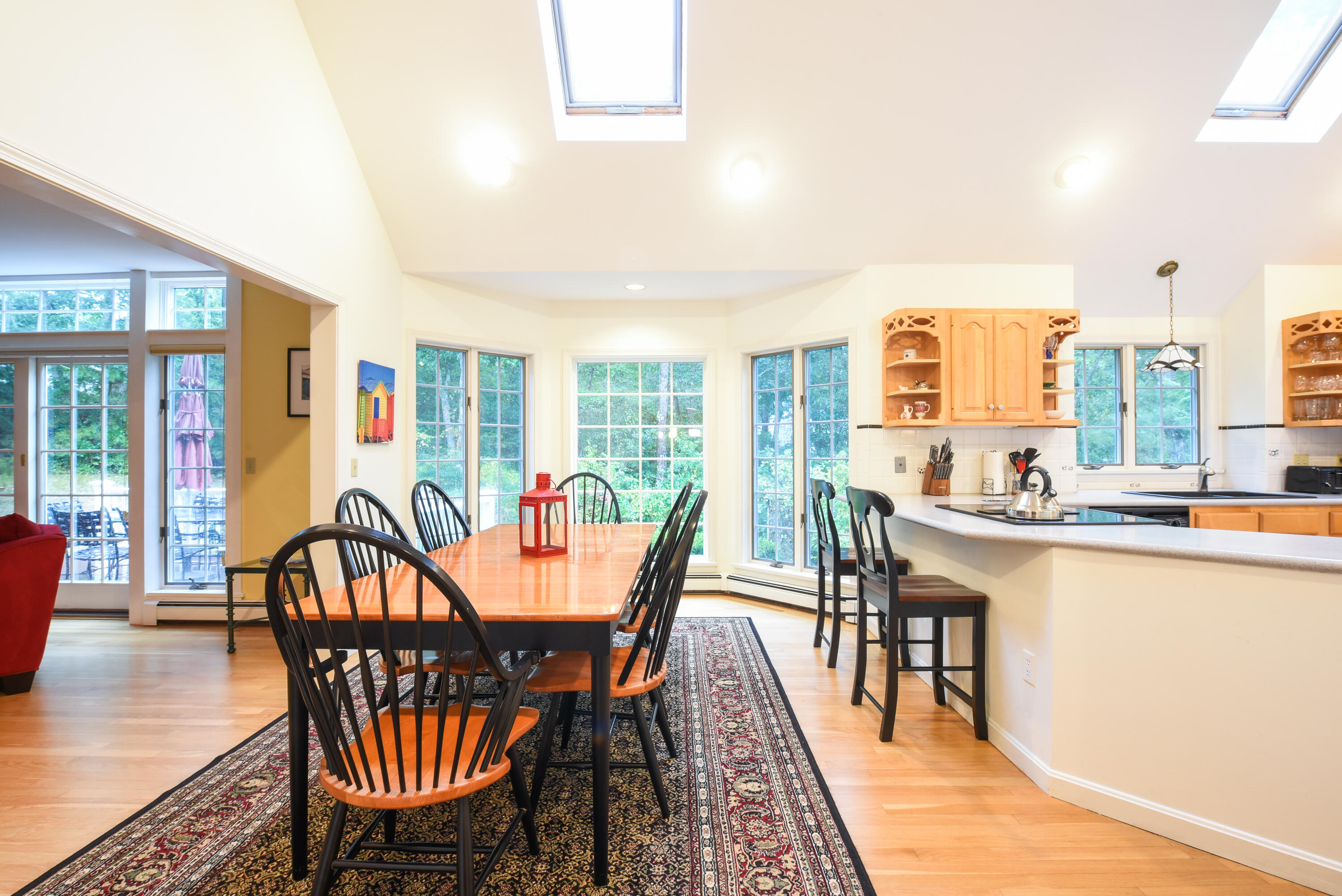 7 Captain Scott Road Harwich, MA 02645 - Photo 21 of 41 a view of a dining room with furniture window and wooden floor
