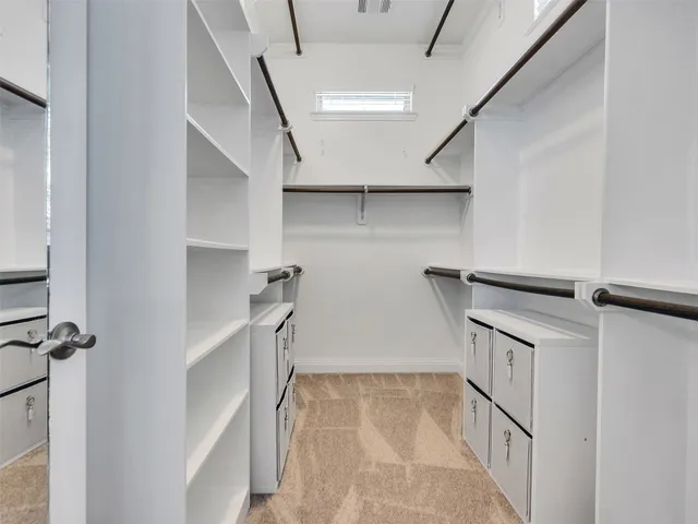 a view of storage and utility room