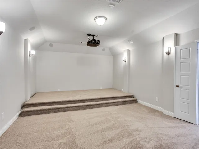 a view of a backyard with a garden