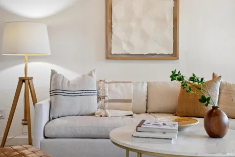 view of a black and white photo