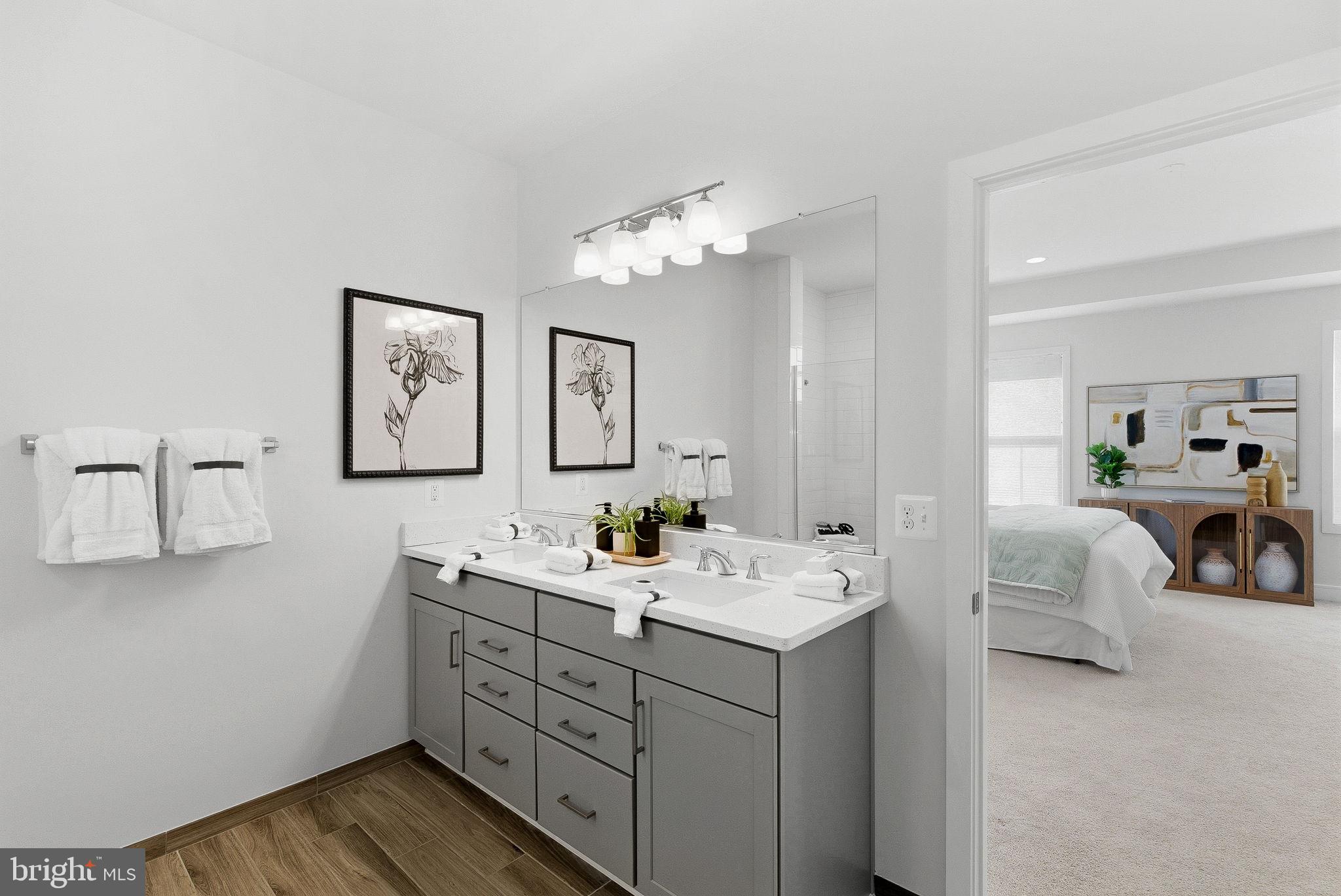 21340 Rainier Lane Broadlands, VA 20148 - Photo 28 of 62 Dual Sink Vanity w/Quartz Counter