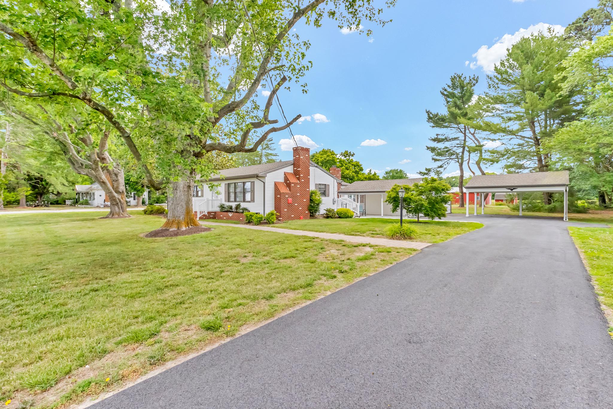 11163 Stewart Neck Road Princess Anne, MD 21853 - Photo 4 of 80 Ample parking w/ 2 car ports & large driveway.