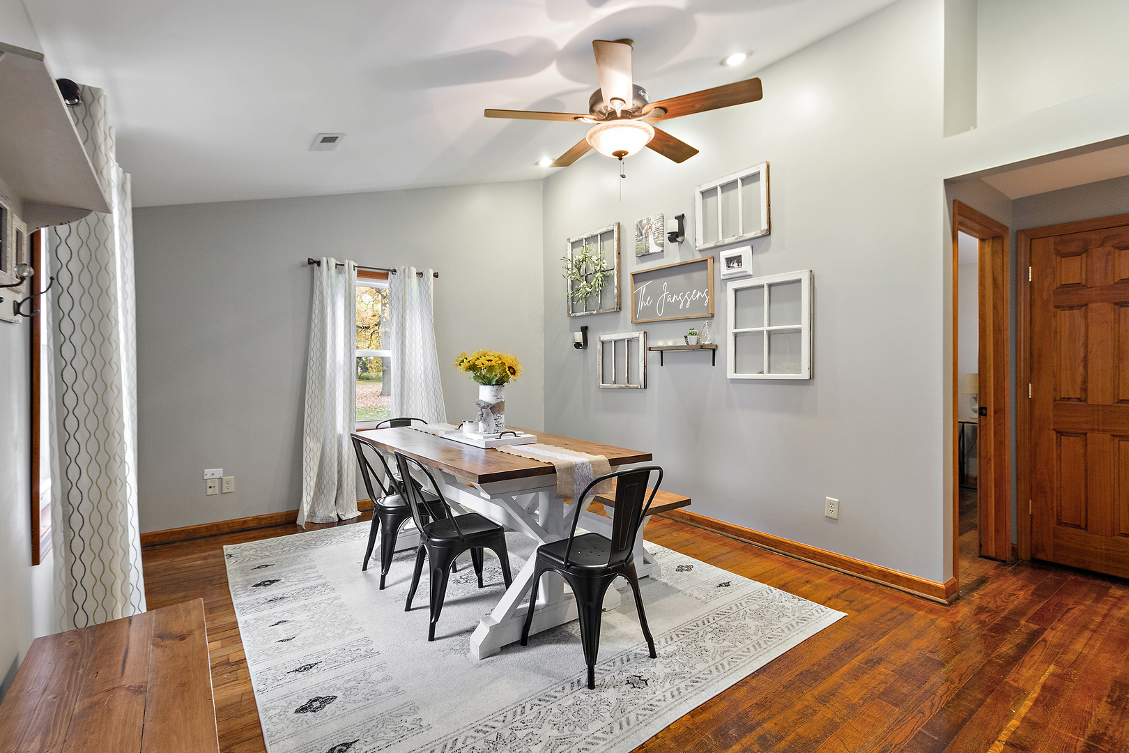 3100 Sportsman Club Road Bourbonnais, IL 60914 - Photo 4 of 15 a view of a dining room with furniture and wooden floor