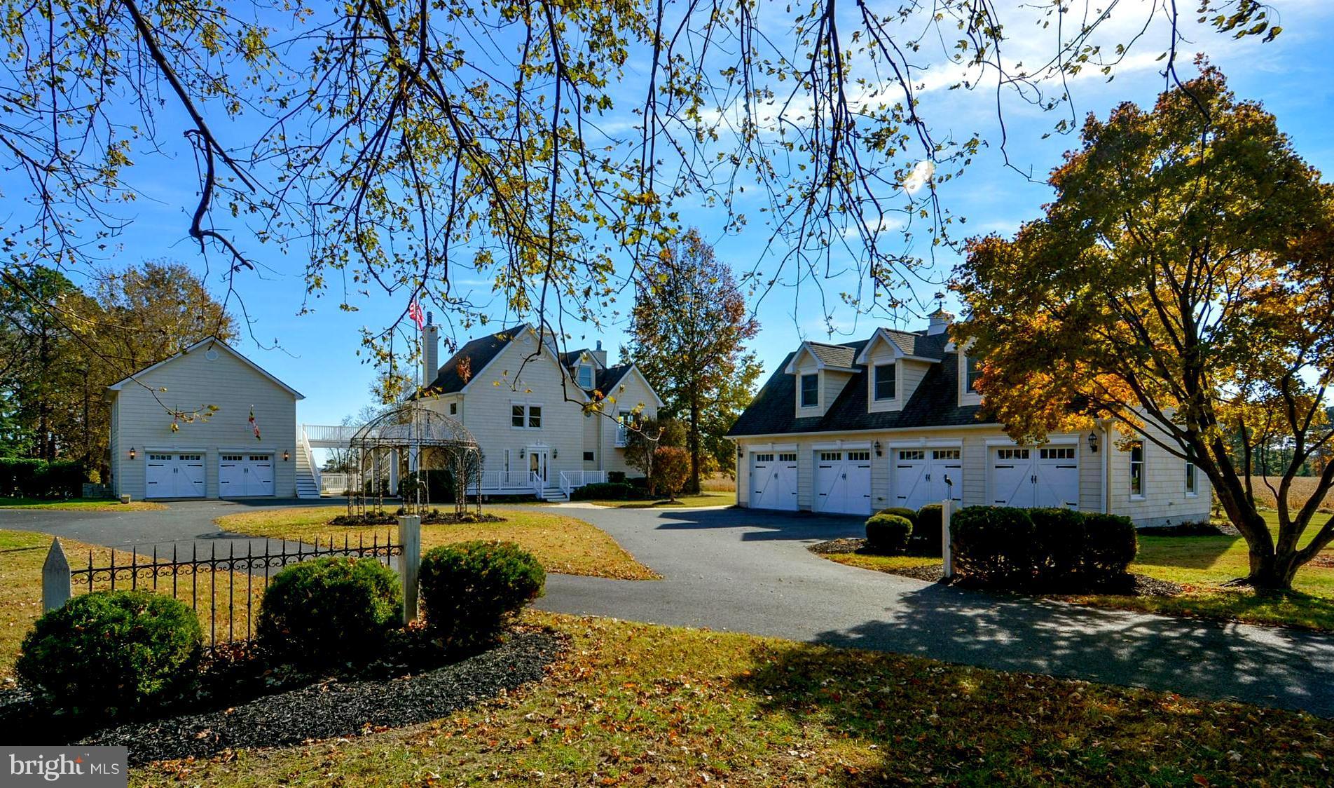 104 Thompson Road Chester, MD 21619 - Photo 1 of 29 Mature plantings and circular paved driveway