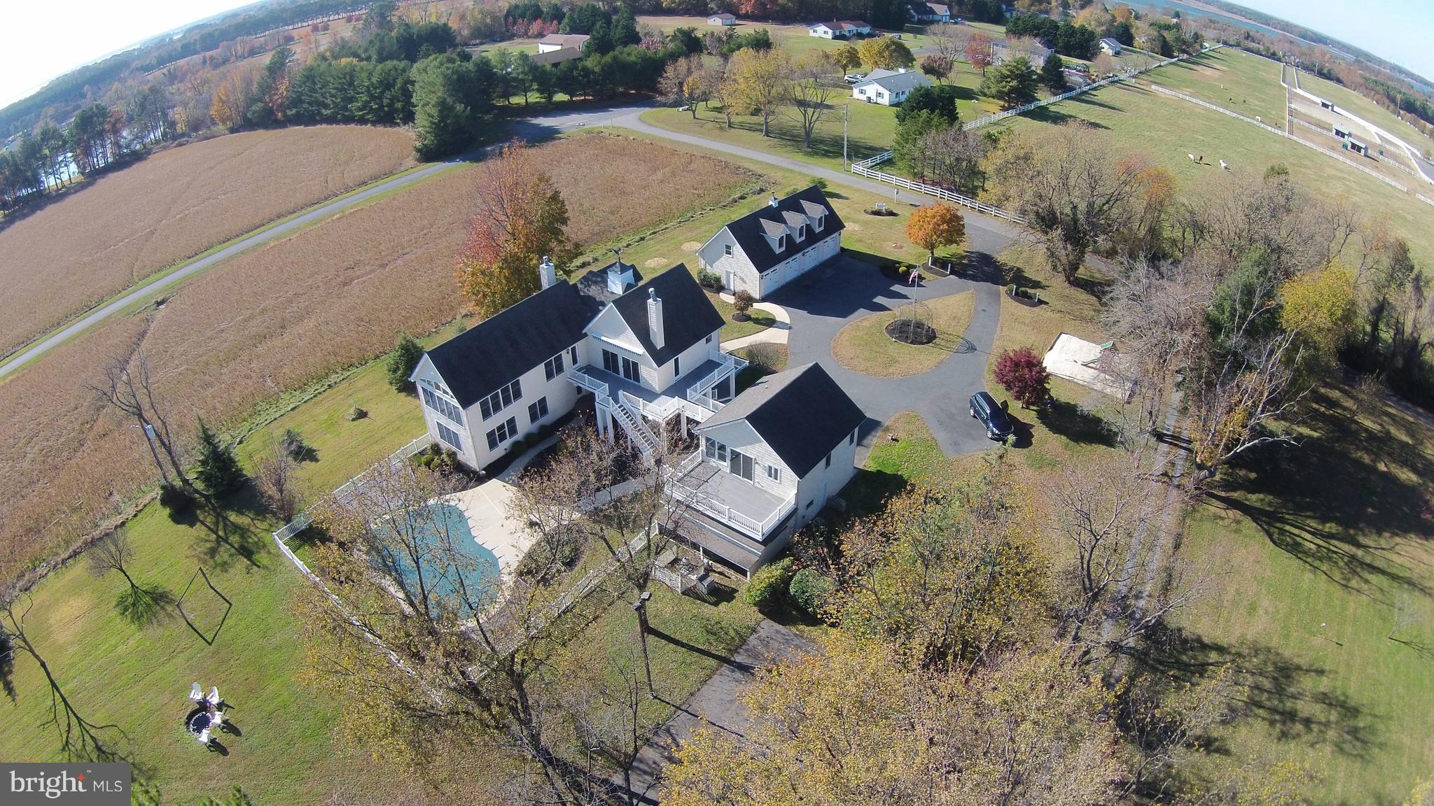 104 Thompson Road Chester, MD 21619 - Photo 26 of 29 View from high above