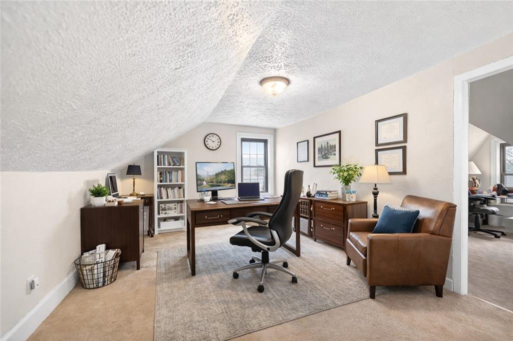 30 Perry Street Pittsburgh, PA 15209 - Photo 37 of 43 This bedroom #2 is located on the 3rd Flr and is virtually staged as a Home Office.