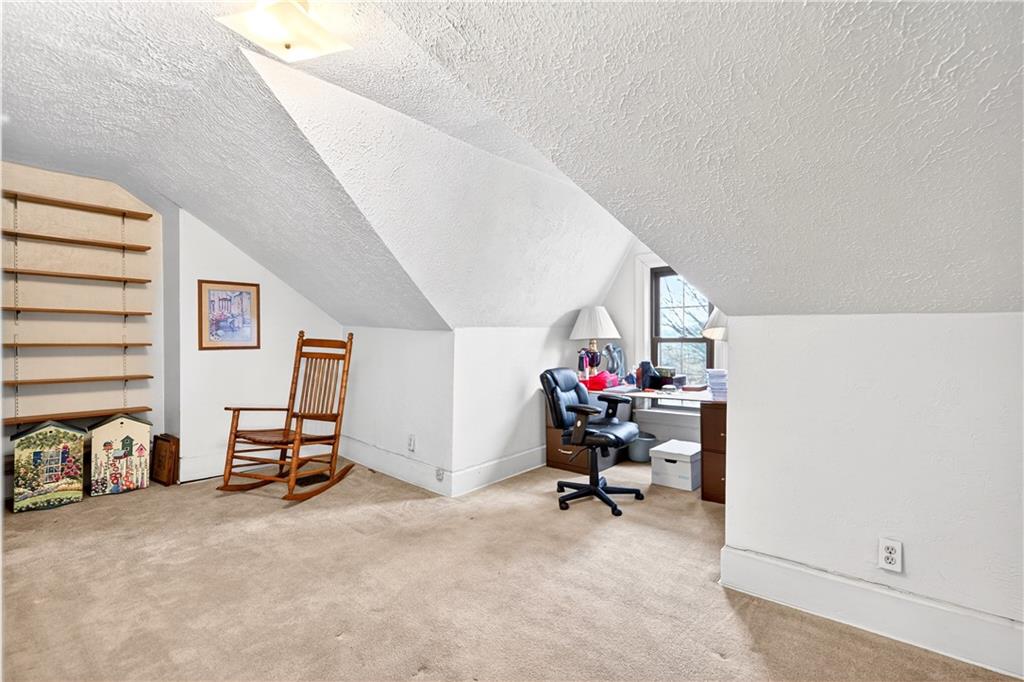 30 Perry Street Pittsburgh, PA 15209 - Photo 38 of 43 This bedroom #3 is captive to bedroom #2 on the 3rd floor. It would make a great office or study. This room measures 15'x11'