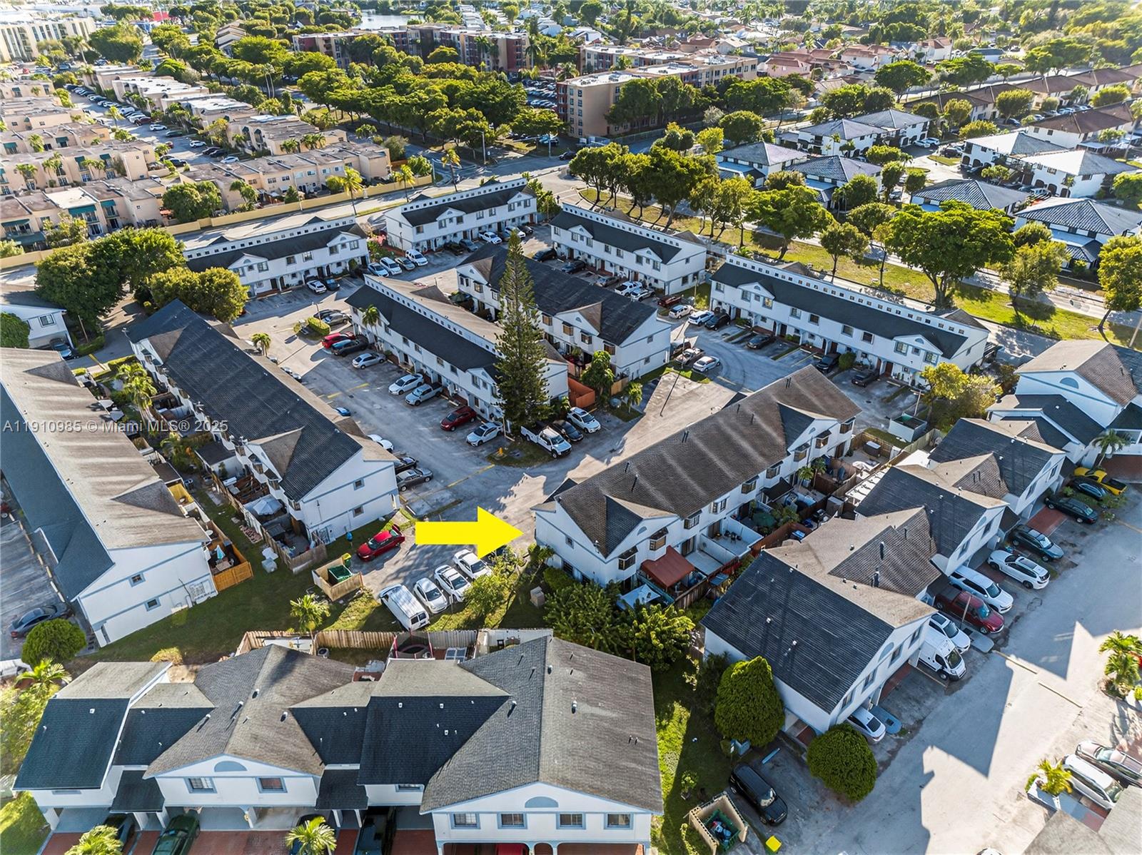 12045 Southwest 18th Street, Unit 142 Miami, FL 33175 - Photo 2 of 18 an aerial view of a building with swimming pool