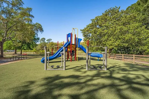 a park with kid zone