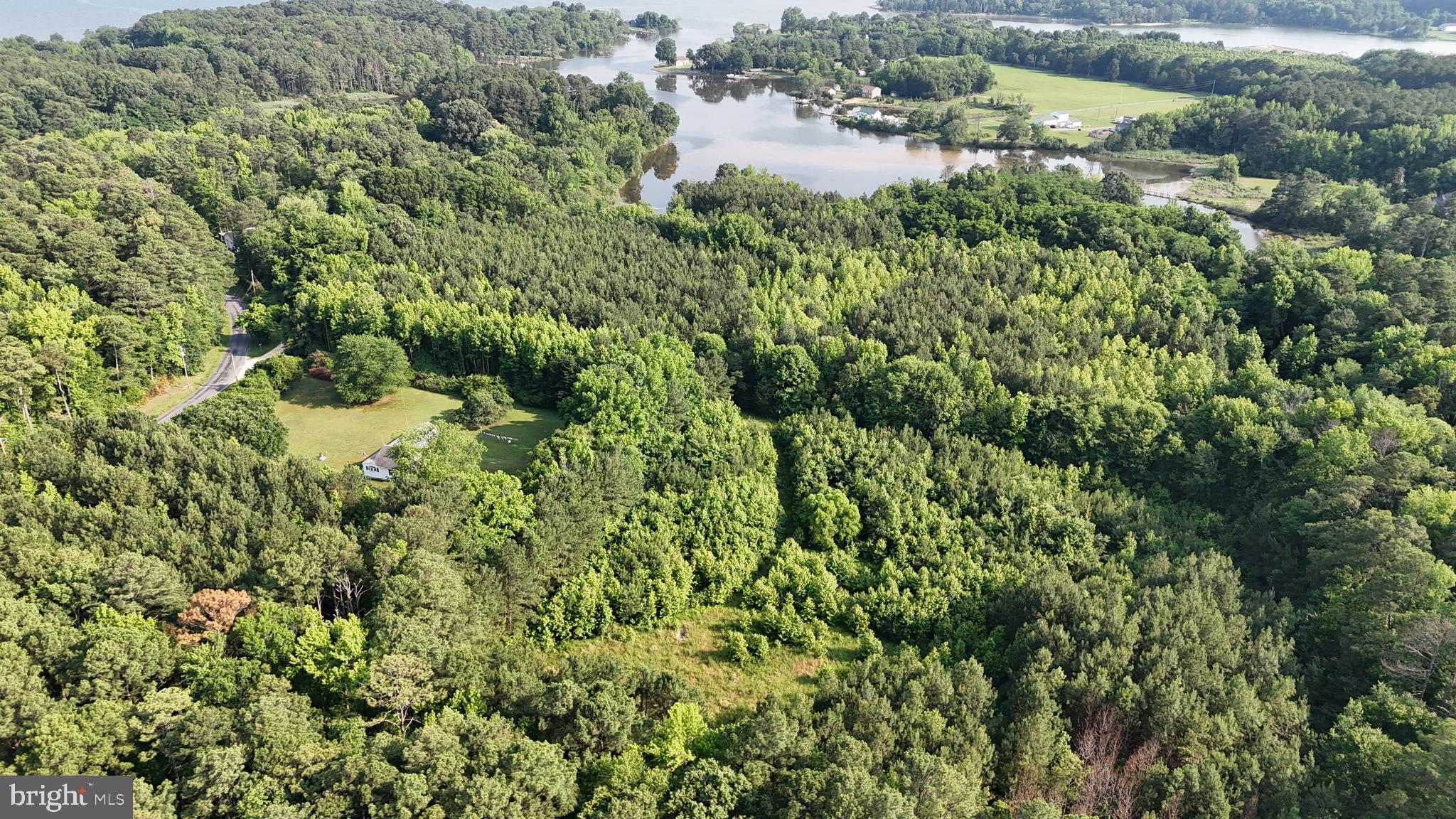 21047 Abell Road Avenue, MD 20609 - Photo 4 of 13 an aerial view of residential houses with outdoor space and trees