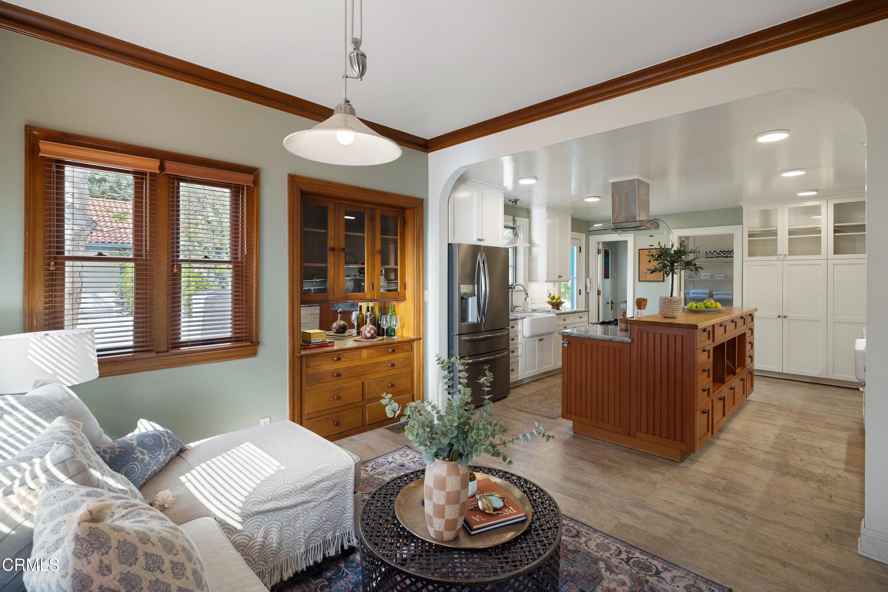 1073 Atchison Street Pasadena, CA 91104 - Photo 20 of 66 a living room with furniture and a large window