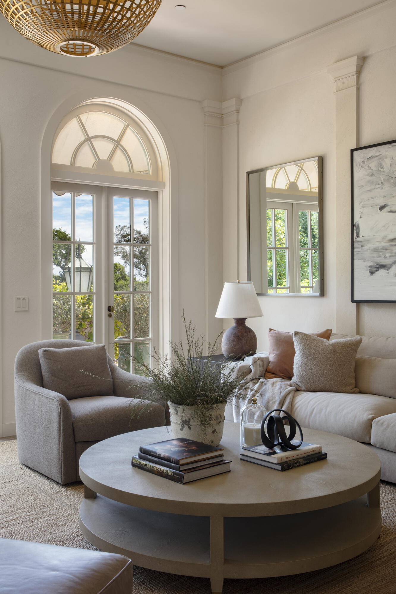 670 Hot Springs Road Montecito, CA 93108 - Photo 11 of 23 a living room with furniture and a large window