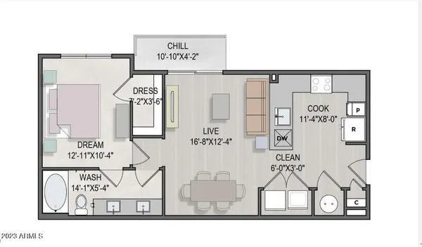 $1,572 | 26800 North 27th Avenue, Unit A2, Phoenix, AZ 85085