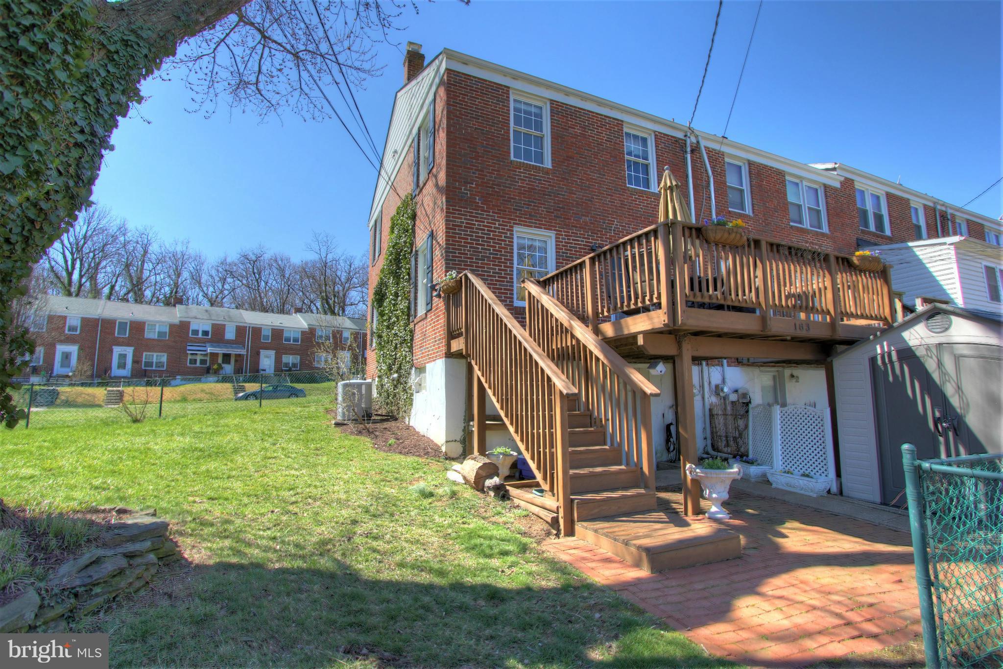 183 Cherrydell Road Catonsville, MD 21228 - Photo 29 of 30 Exterior (Rear)