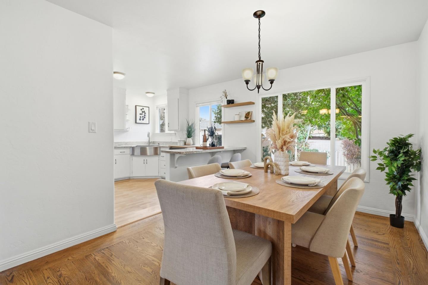 76 Georgia Way San Leandro, CA 94577 - Photo 15 of 32 a dining room with furniture window and wooden floor