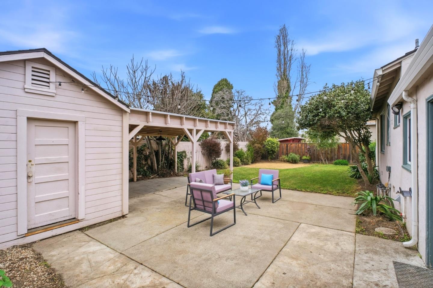 76 Georgia Way San Leandro, CA 94577 - Photo 29 of 32 a view of a bench in a patio