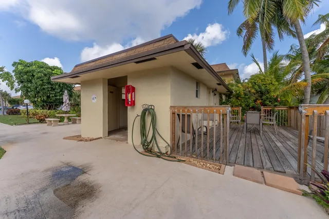 a view of city and balcony