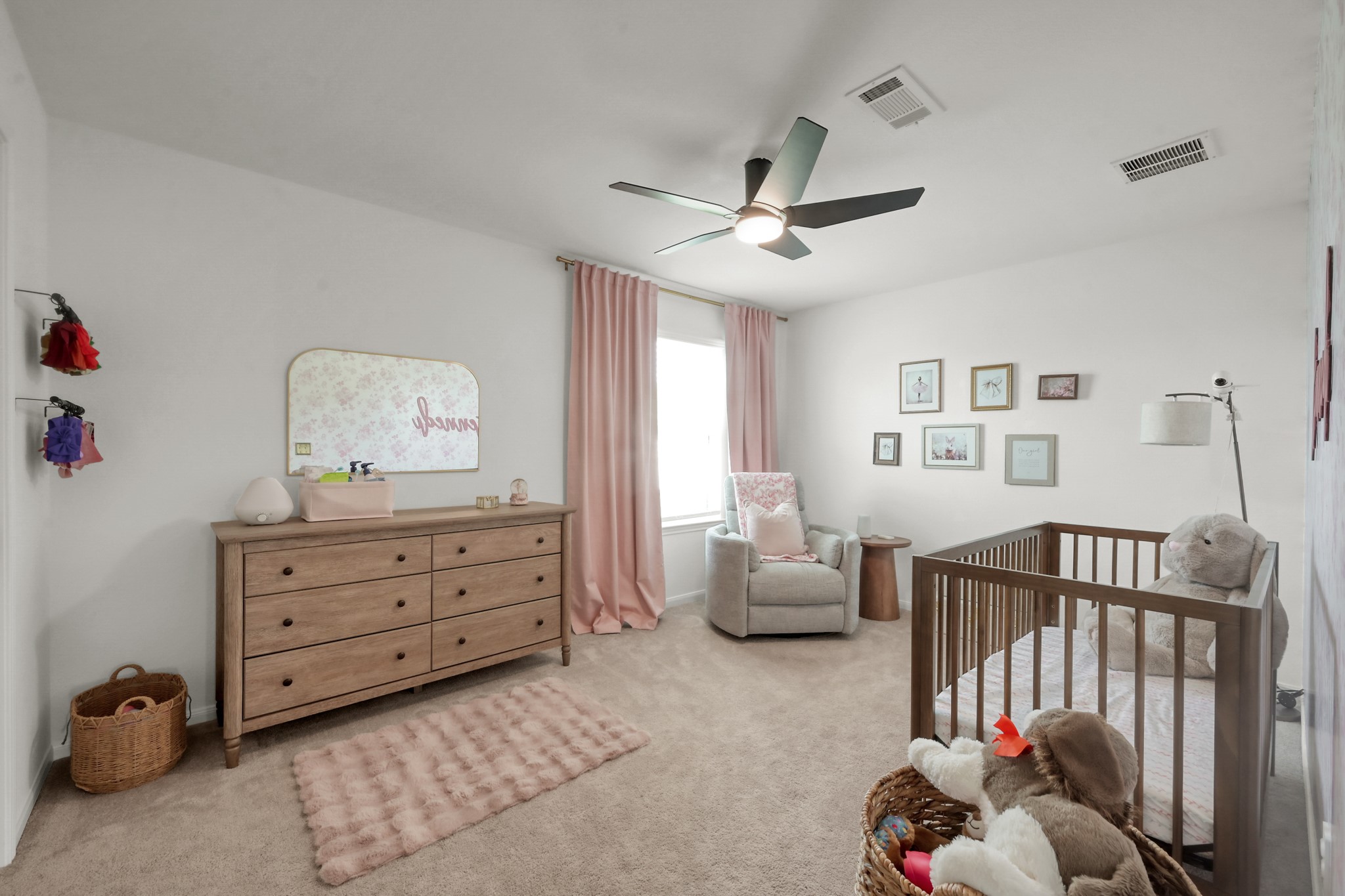 23562 Glenbuck Street Spring, TX 77373 - Photo 25 of 30 a bedroom with furniture and a window