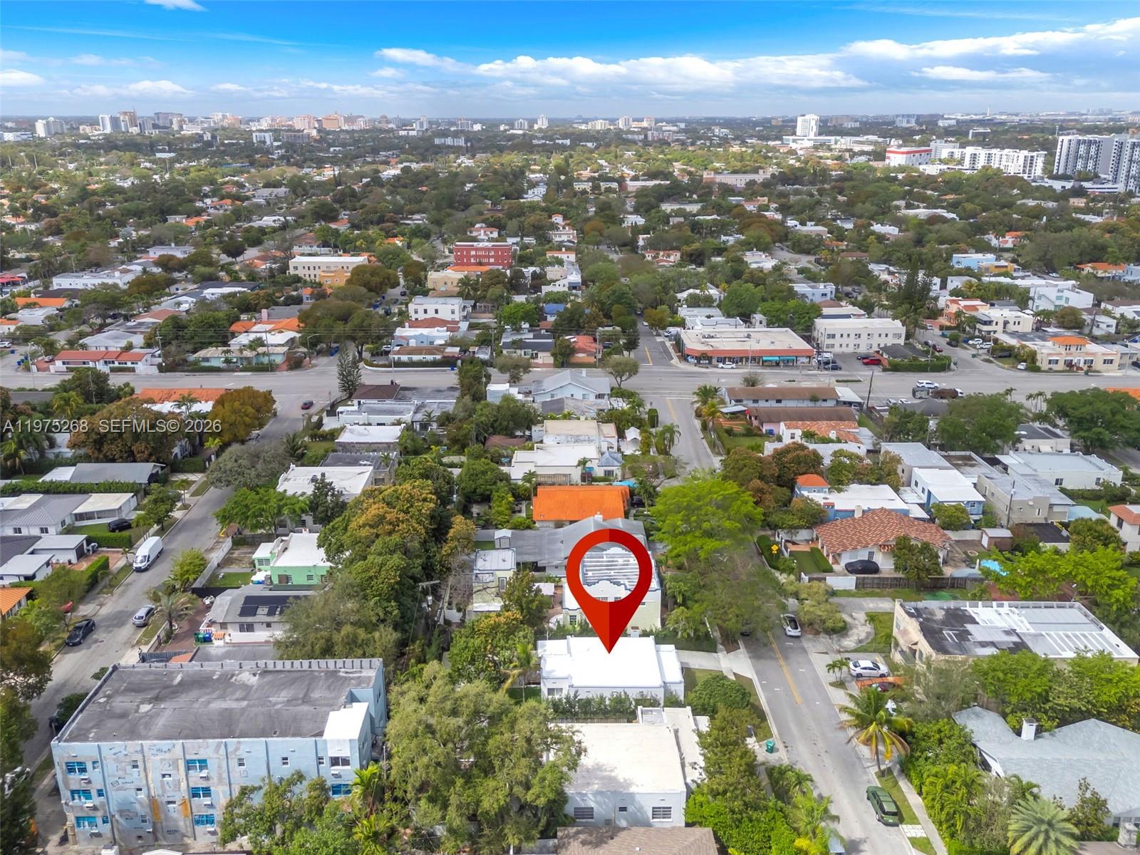 1632 Southwest 12th Street Miami, FL 33135 - Photo 40 of 43 an aerial view of residential houses with outdoor space