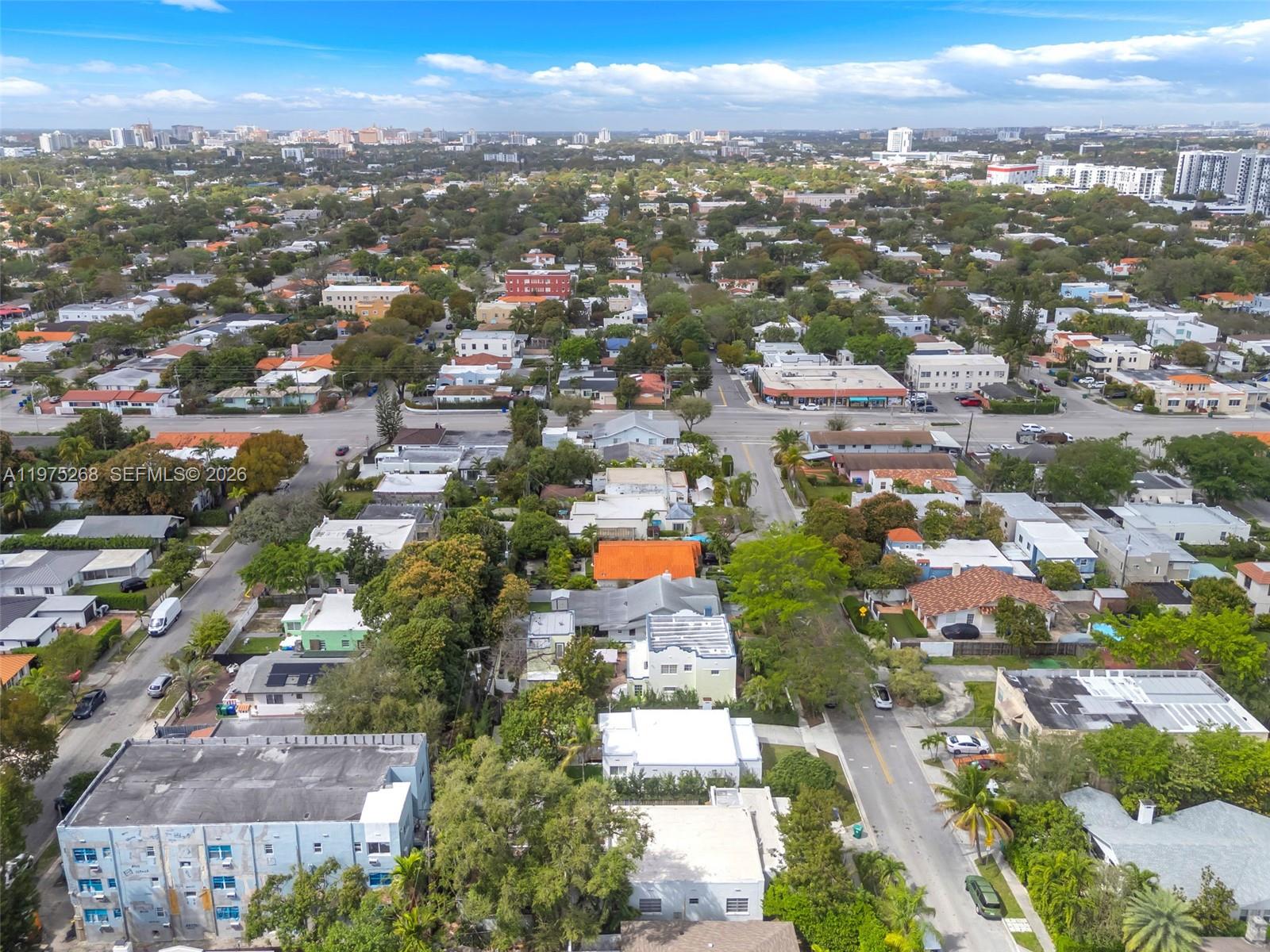 1632 Southwest 12th Street Miami, FL 33135 - Photo 41 of 43 an aerial view of residential houses with outdoor space