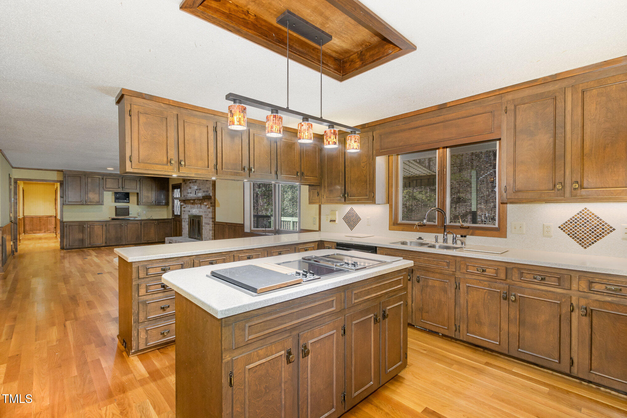 3514 Ridge Road Durham, NC 27705 - Photo 17 of 38 Open flow from the kitchen to the family room